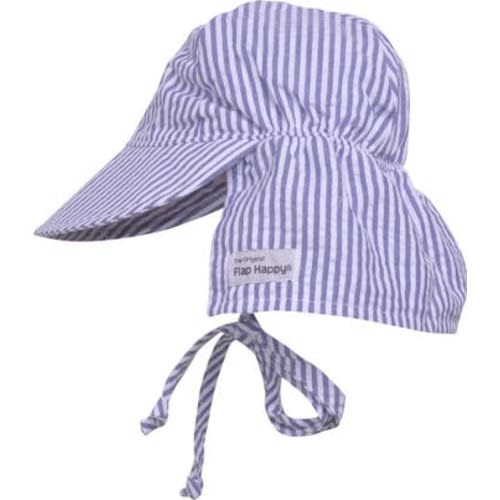 Baby/Toddler UPF 50+ Original Flap Hat - Full Coverage Sun protection Hat with Chin Ties, Small
