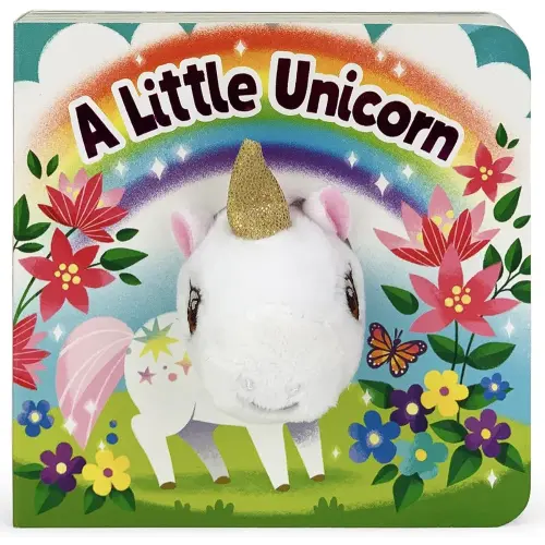 A Little Unicorn Finger Puppet Board Book, Mythical & Magical Book for Baby Unicorn Lovers Ages 1-4