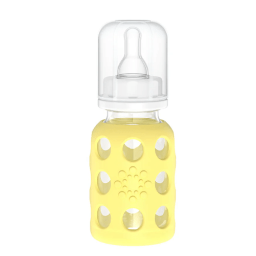 Life Factory - 4oz Glass Baby Bottle
