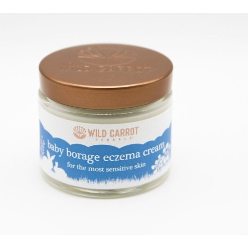 Wild Carrot Herbals Baby Borage Eczema Cream 60 mL Cream