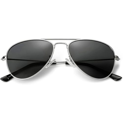 NIDOVIX Kids Polarized Aviator Sunglasses for Girls Boys Cool Toddler Sunglasses Age 2-9 100% UV Protection
