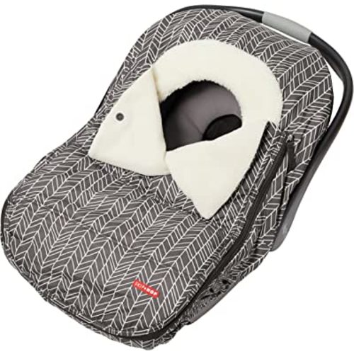 Skip Hop Winter Car Seat Cover, Stroll & Go, Grey Feather
