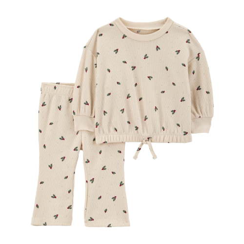 Carter's Child of Mine Baby and Toddler Girl Outfit Set, 2-Piece, Sizes 0/3-24 Months