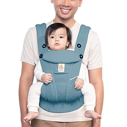 Ergobaby Omni Breeze All-Position Mesh Baby Carrier - Slate