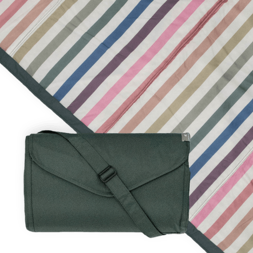 Little Unicorn Outdoor Blanket - Chroma Rugby Stripe