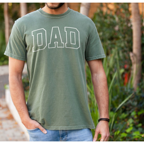 Comfort Colors Dad Shirt, Fathers Day Shirt, Trendy Daddy Shirt, Gift for New Dad, Custom Colors Men's shirt, Dad T-Shirt, Fathers Day Gift