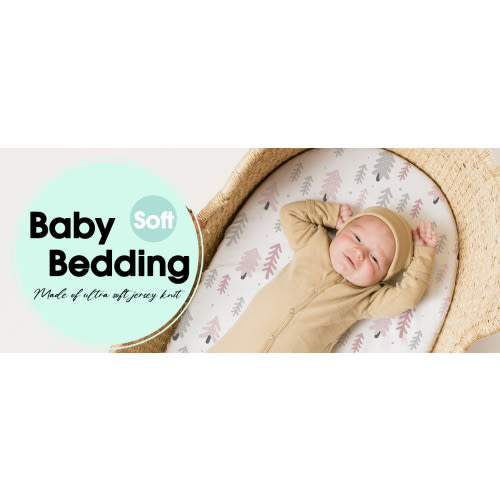 Stretch Fitted Bassinet Sheet Set BROLEX 2 Pack Cradle Sheets for Bassinet Pad/Mattress,Unisex Boys Girls,Ultra Soft,Elephant & Whale - Grey Teal