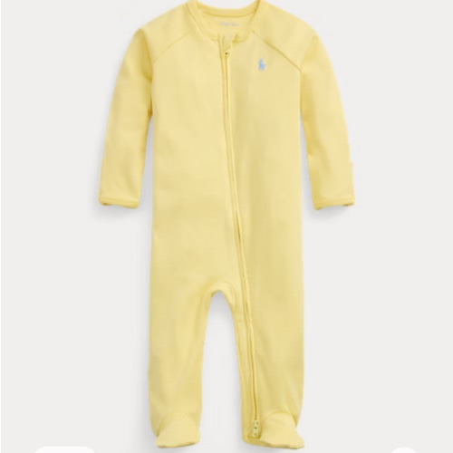 Cotton Interlock Footed Coverall