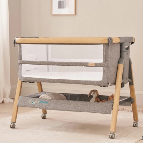 iL Tutto Co-sleeping Bassinet in Oak Charcoal