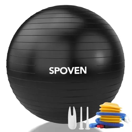 Yoga & Exercise Ball for Fitness, Balance, and Therapy - Available - TikTok Shop