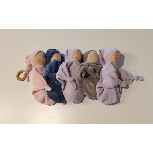 9 Inch Waldorf Baby Sleeping Doll