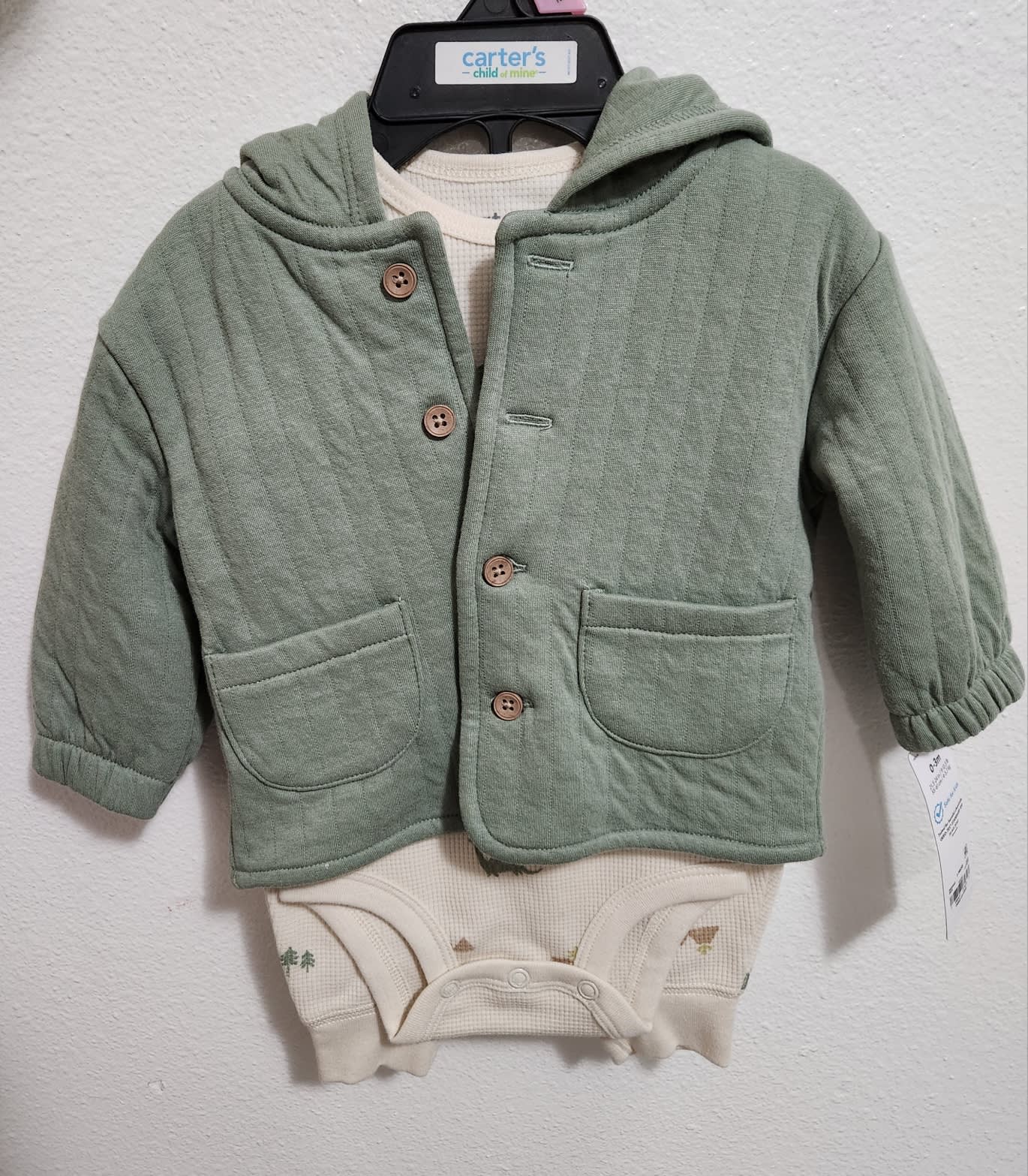 Baby 3-Piece Quilted Little Cardigan Set | Carter's