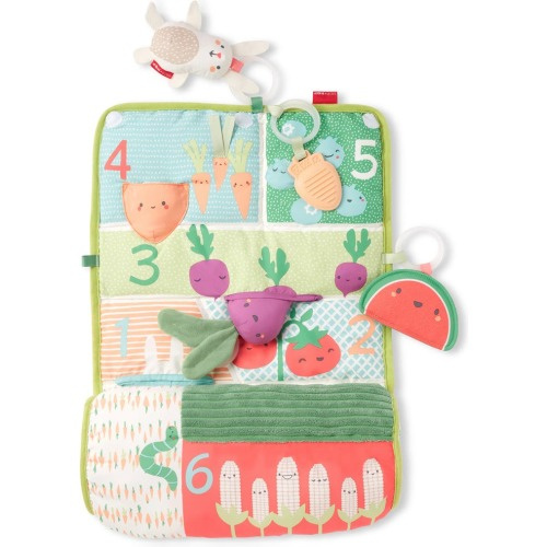 Skip Hop Farmstand Tummy Time Wedge Mat, Multicolor