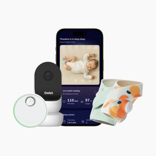 Owlet Owlet x Babylist Dream Duo with 2nd Generation Cam - Sweet Clementine