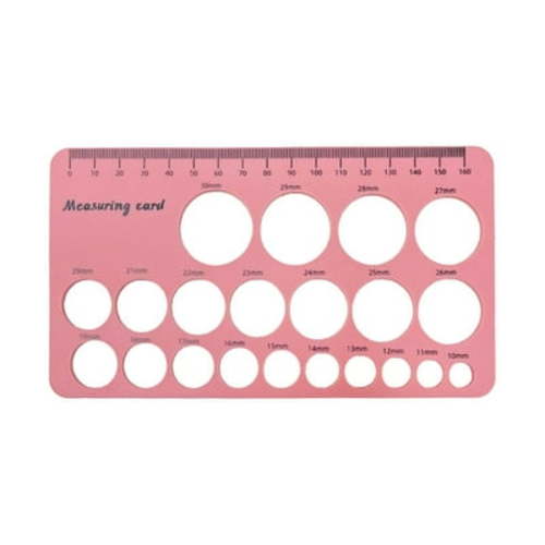 2025 Planner, Kaireo Nipple Ruler Nipple Measuring Ruler for Flange Size Silicone & Soft Flange Size Measure for Breast Sizing Tool. Breast Flange Measuring Tool New Mothers Musthaves