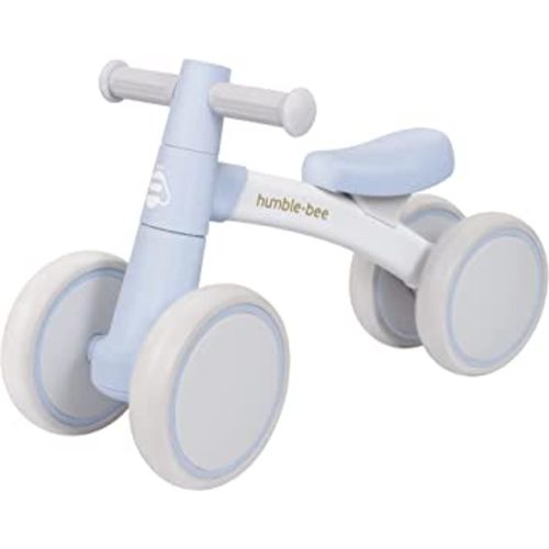 HUMBLE-BEE Baby Balance Bike Toy 10-24 Months Cute Toddler First Bike, Gifts for 1 Year Old Boys(Blue)