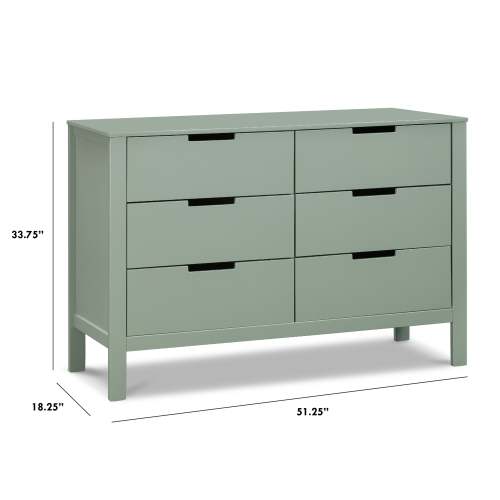 Colby 6-Drawer Dresser
– DaVinci Baby
