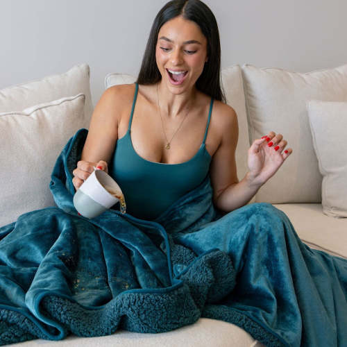 Waterproof Splash blanket™️ - Emerald Green The OG – Splash Blanket US