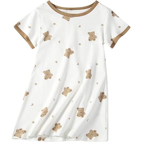 Girls Cotton Nightgown - Size 2-3T