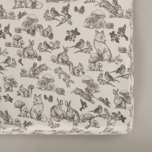 'Woodland' Nursery - Crib Sheet