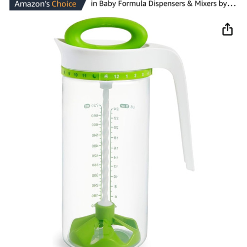 Amazon.com : Munchkin® Smart Blend™ Formula Mixing Pitcher, Green : Baby