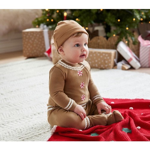 Gingerbread Baby Pajama