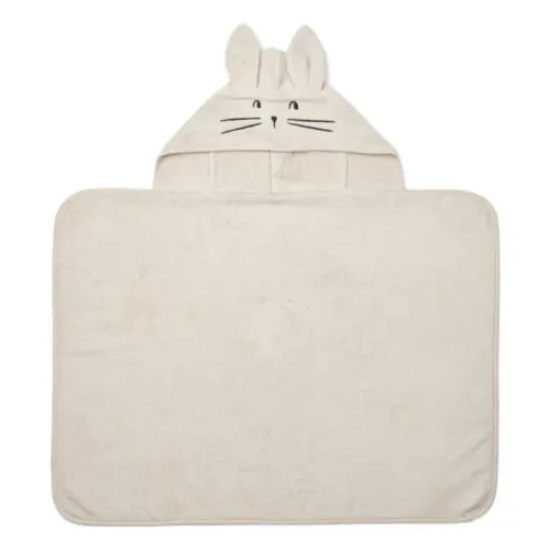 Liewood - Vilas bath cape in organic cotton - Sandy | Smallable