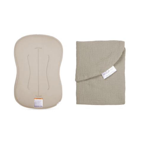 Lounger Curve + Muslin Cover Set | Birch