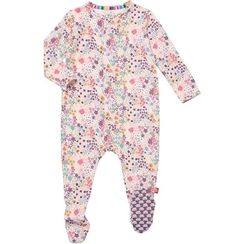 Magnetic Me RightFit Magnetic Toddler Footie Pajamas | Silky Soft Modal Fabric | Toddler Sleepers Available in Sizes 9M - 24M