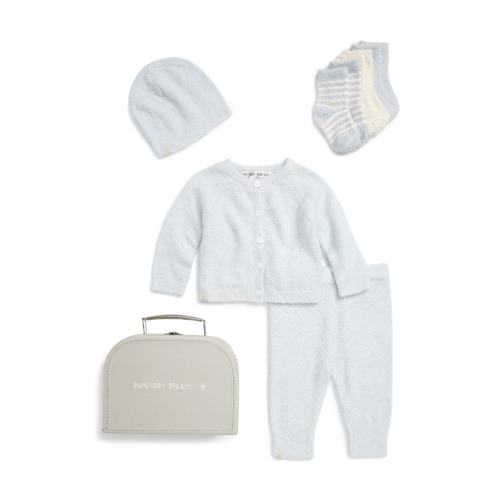 CozyChic® Lite Classic Cardigan, Pants, Socks, Beanie & Suitcase Set