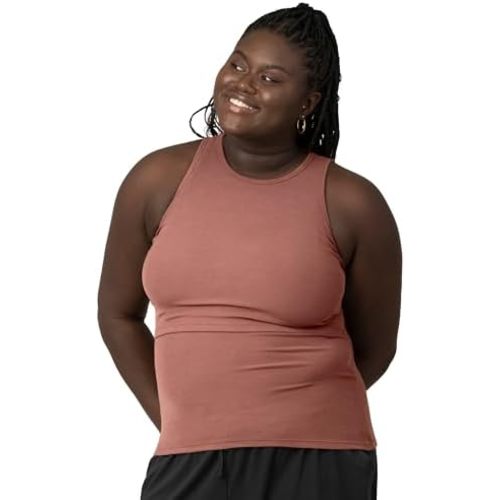 Kindred Bravely Ribbed Racerback Nursing Tank Top | Women's Sleeveless Breastfeeding Shirt