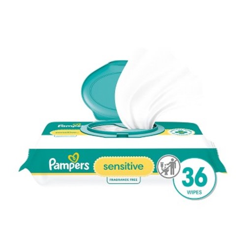 Pampers Sensitive Baby Wipes - 36ct