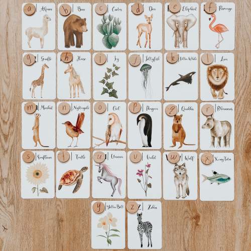 Nature’s ABC Flashcards