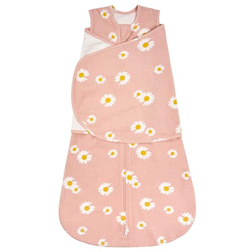 ZIGJOY Baby Swaddle Sleep Sack, 1.0 TOG Sleep Sack Swaddles for Newborns & infant 0-6 Months 100% Cotton Baby Wearable Blanket for Newborn Registry Essentials