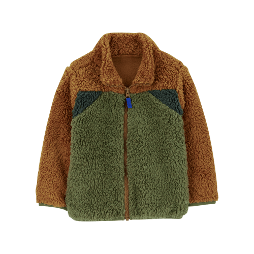 12M Baby Sherpa Fleece Zip-Up Jacket - Carter's | Carter's