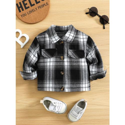 3-6 Months Plaid Jacket