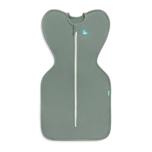 Love to Dream Swaddle Up Sleep Sack- Cotton 1.0 TOG - Deep Olive - NB