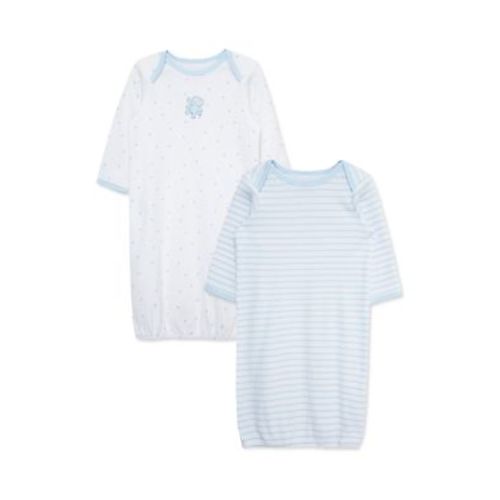 Baby Boys Snuggly Nightgowns - 2 Pack