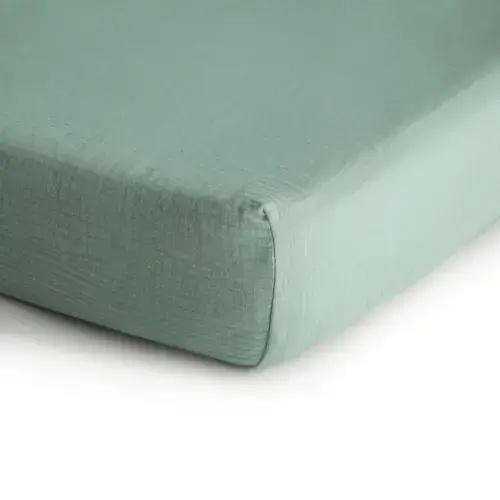 Mushie Extra Soft Muslin Crib Sheet – Babyletto