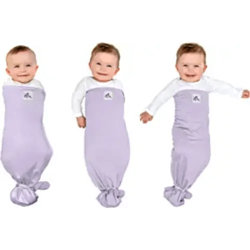 The Ollie Swaddle – Sleep Swaddle for Babies | Breathable, Moisture-Wicking Fabric to Prevent Overheating | Soft, Adjustable Fit | Ideal for Newborns & Infants (Lavender)