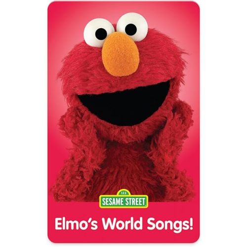 YOTO Sesame Street: Elmo's World Songs! – Kids Musical Card for Use with Player & Mini All-in-1 Audio Device, Screen-Free Listening with Singalong Music for Playtime Parties & Travel, Ages 3+