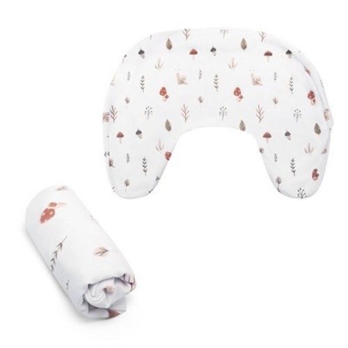 Boppy Nursing Pillow Organic Cover - Neutral Forest Floor