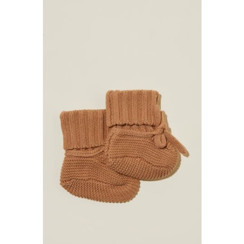 Organic Knit Booties
