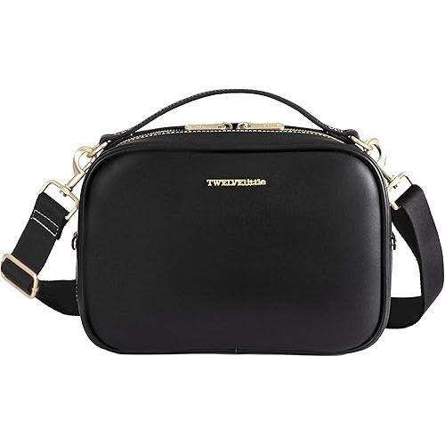 TWELVElittle Luxe Diaper Clutch - Crossbody Diaper Bag with Portable Changing Pad, Zip Out Pouch and Wipes Case