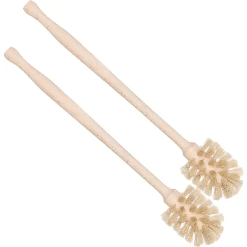 REDECKER Bottle Brush Cleaner: Durable Horsehair and Beechwood Handle, Ideal for Vases, Pitchers, Mugs, and Baby Bottles, 13-3/4 Inch, Dense Natural Bristles, Made in Germany