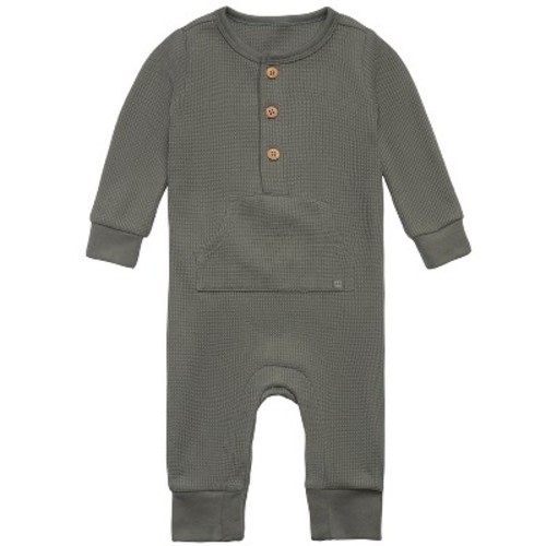 Modern Moments™ by Gerber Baby Boys' Romper, Dark Green, 0-3 Months