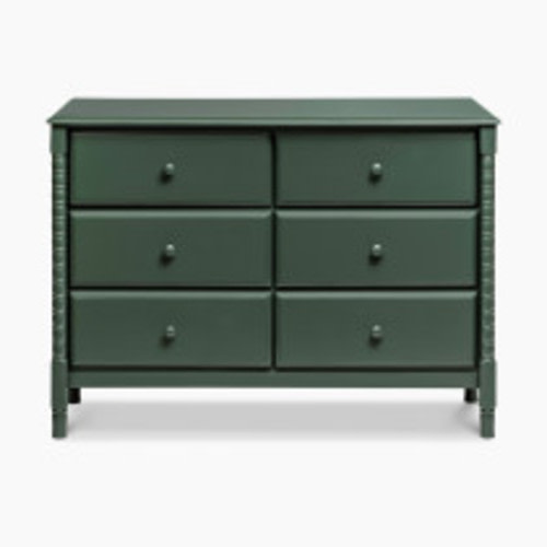 DaVinci Jenny Lind Spindle 6-Drawer Dresser - Forest Green