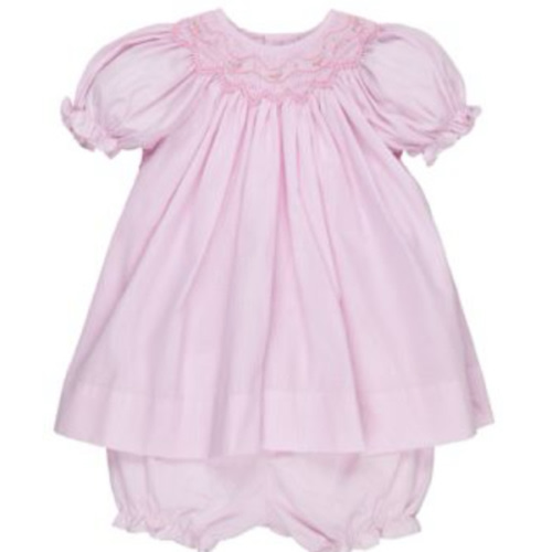 Petit Ami Baby Girls Smocked Gingham Dress | Belk