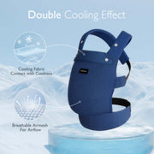 Momcozy AIRMESH BLUE Lightweight Baby Carrier Newborn to Toddler