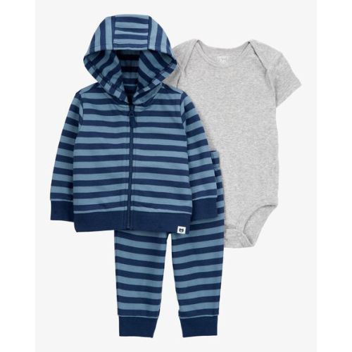 Baby 3-Piece Striped Little Cardigan Set - Carter's | Carter's